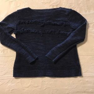 Old Navy girls blue sweater